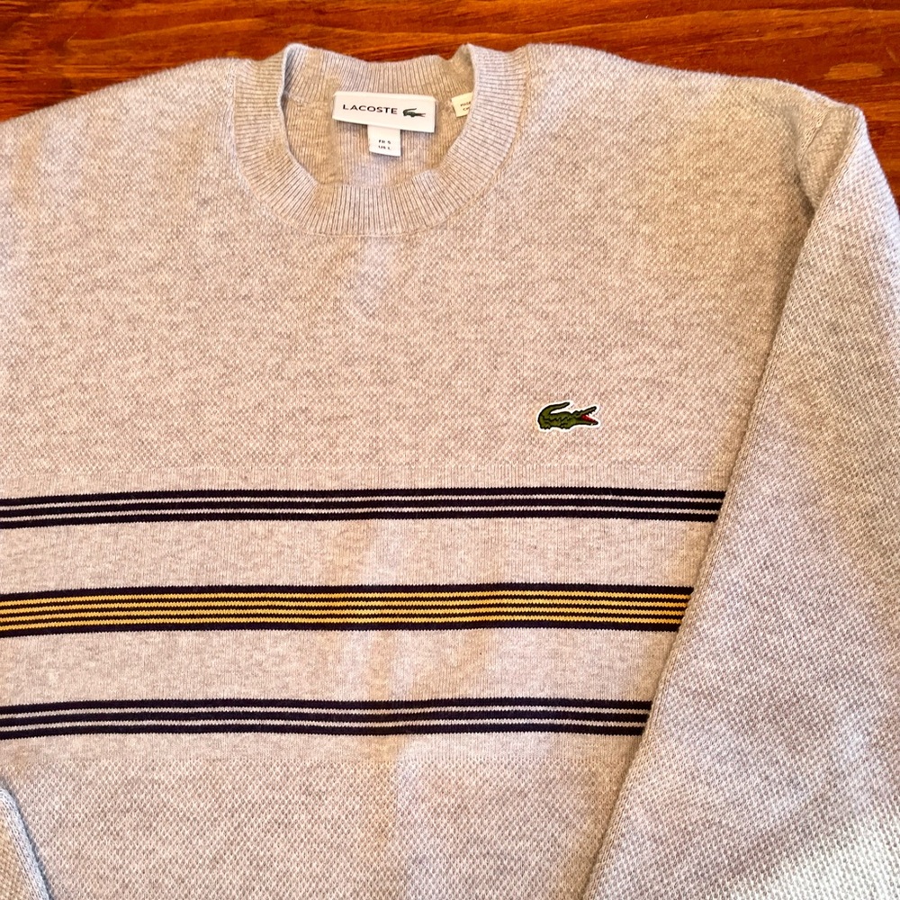 Lacoste Men’s Large Sweater. Like New Condition. Worn Once!